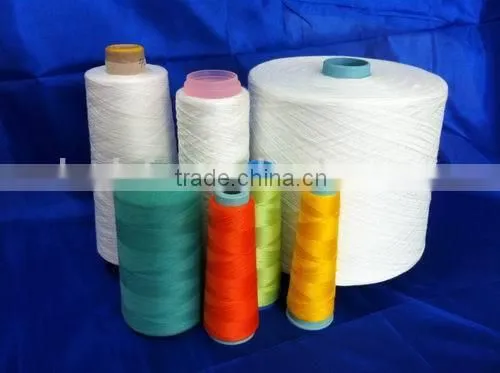 Poly-poly Core Spun Yarn Price in China 16S/3 photo-2
