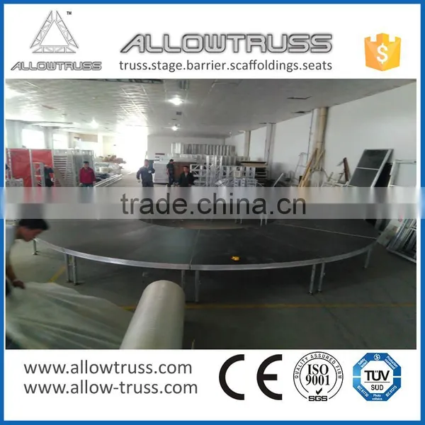 Hot Sale Aluminum Portable Simple Stage for Wedding and Performance photo-3