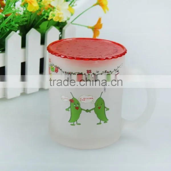 Sublimation Blank Glass Mug, Glass Coffee Mug, Sublimation Glass Beer Mug photo-2