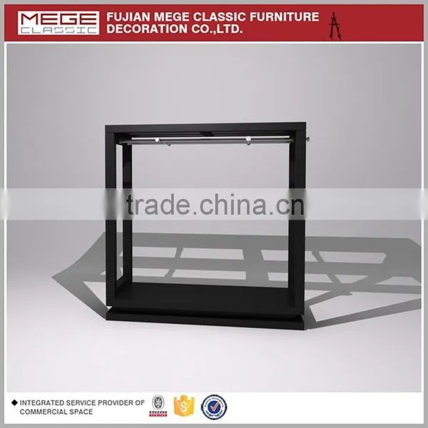 Clothes Retail Store Wooden Rack Shelves photo-3