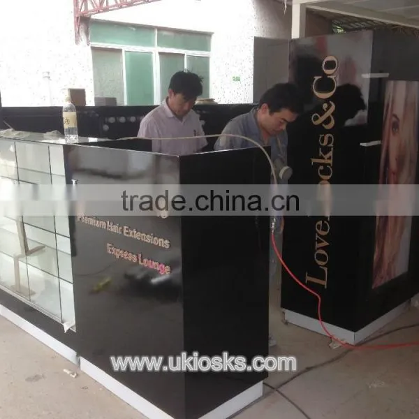 Hot Sale Mall Hair Kiosk | Hair Booth Design | Hair Extension Kiosk for Sale photo-2