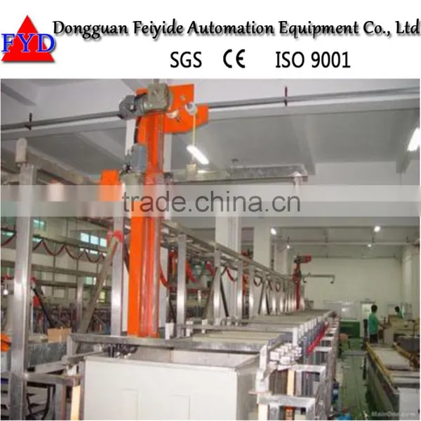 Feiyide Hanging Arm Barrel Plating Production Line for Zinc Copper Nickel Plating photo-2
