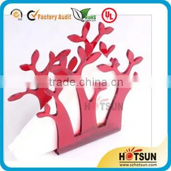Top grade acrylic handmade napkin holder