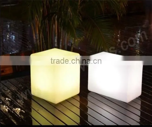 Multi Color Change Led Cube Furniture Lighting Plastic Furniture/led Events Furniture/lighting Furniture photo-2