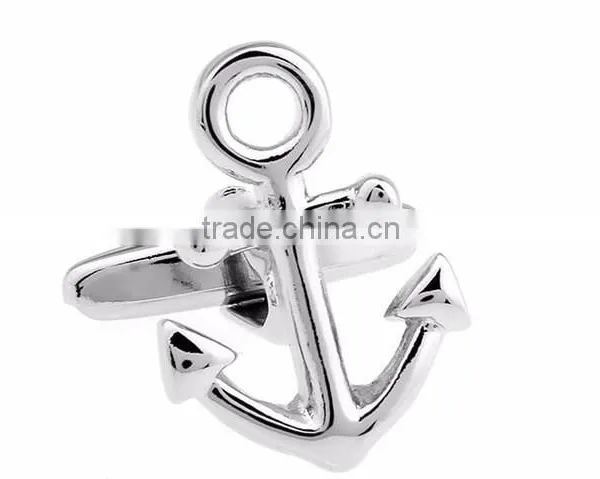 Novelty Fashion Jewelry Seaman Anchor Cufflinks photo-4
