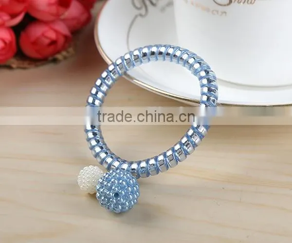 New Style Fine Elastic Hair Band With Ball photo-2