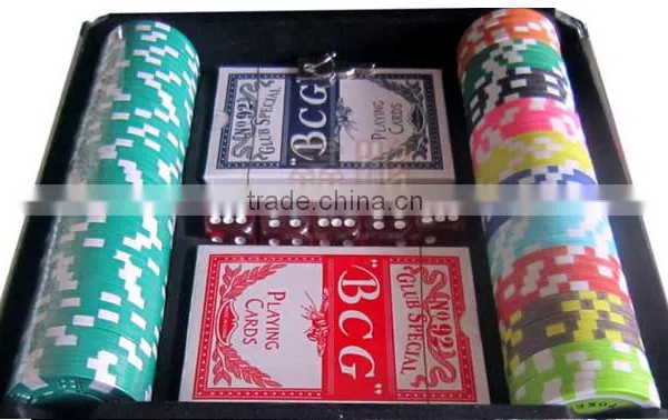 100pieces Poker Chips Set,poker Chips Set ,customized Poker Chips