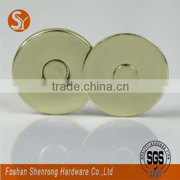 Beautiful Gold Color Magnetic Snaps 12mm Diameter for Briefcase photo-2