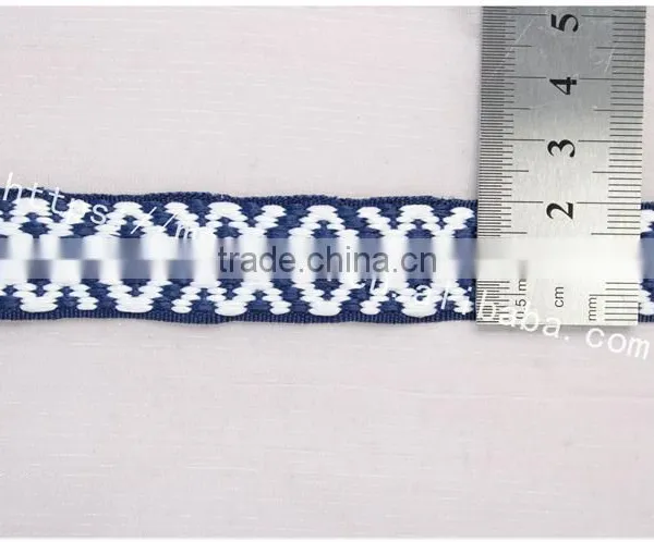 High Quality Polyester 20mm Ethnic Woven Yarn Dyed Webbing for Garment photo-6