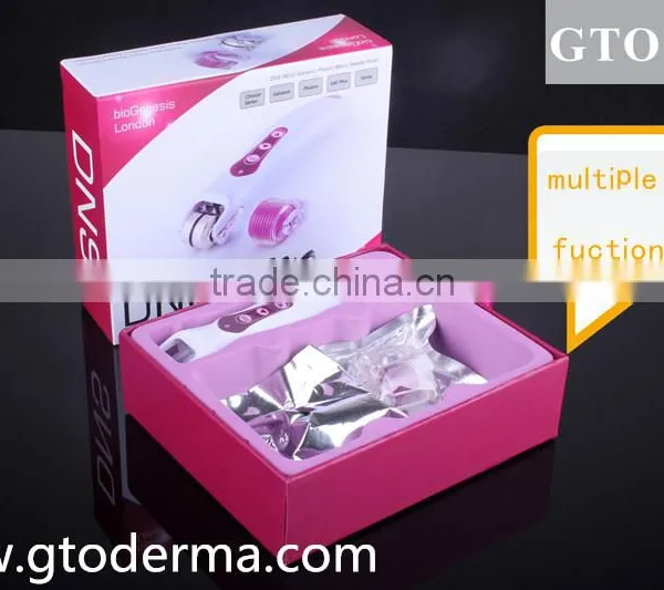 GTO 2014new Hotsales Led Vibration 540needles Micro Needle Derma Roller photo-2