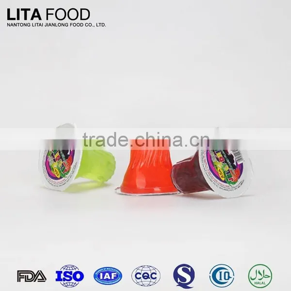 Hot Selling 218g Cups Fruit Flavored Juice Jelly Drink