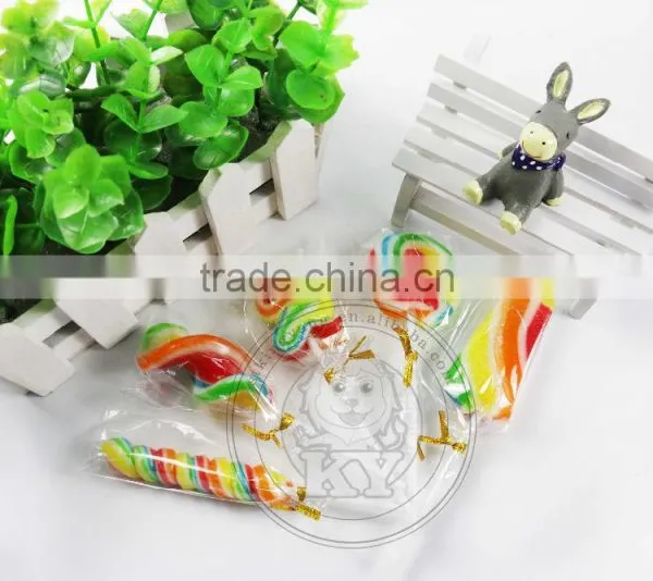Hot Selling Hand Made Twist Rainbow Swirl Lollipop photo-4