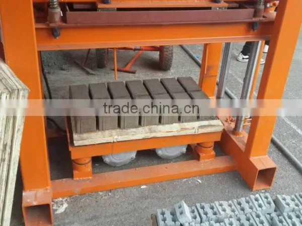 Vibrate Electric Concrete Brick Moulding Machine QTJ4-40 photo-5