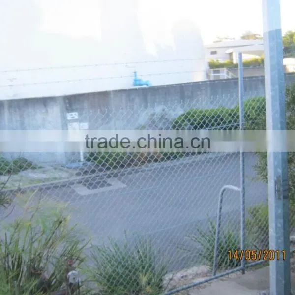 PVC Coated or Galvanized Rhombic Wire Mesh Diamond Wire Mesh Chain Link Fence Rolls photo-2