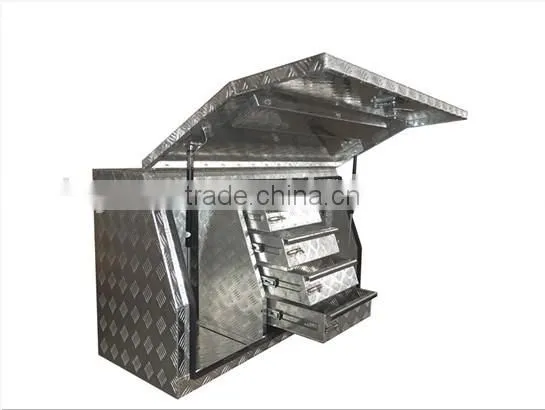 Aluminum Tool Box With Removable Drawers for Pickup and Truck photo-2
