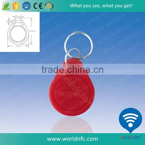 Serial Number Printing RFID Key Tag/NFC Keyfob With Ultralight Chip photo-2