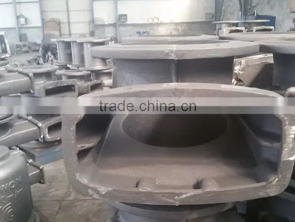 QT450 Cast Iron Valve Body / Valve Body Cast Iron Casting / DN100 Iron Cast Valve Body photo-5