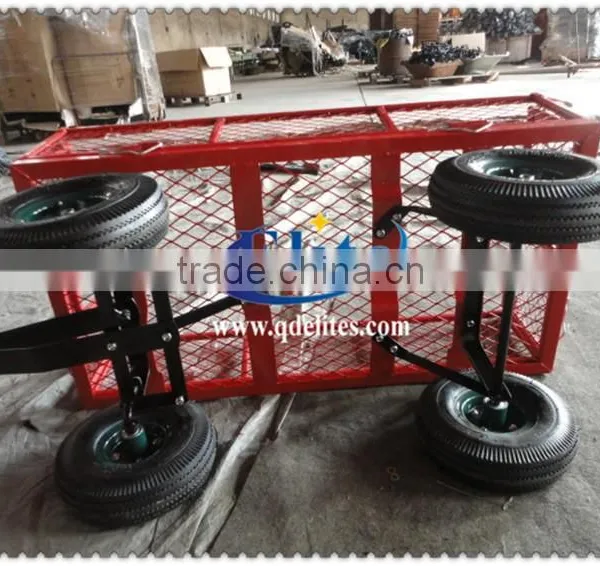 4 Wheels Garden Wagon Cart photo-6