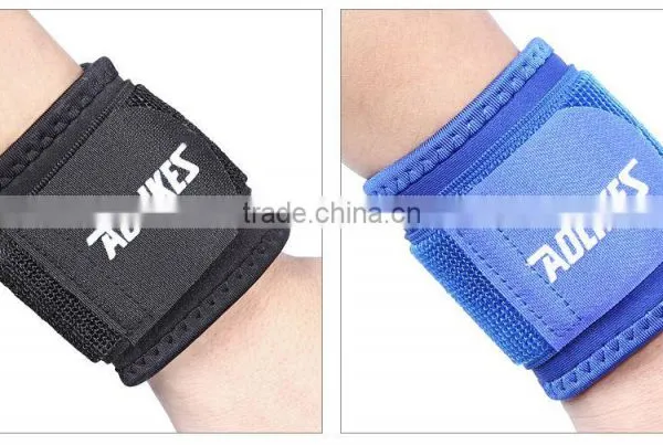 AOLIKES A - 7936 Adjustable Elastic Wrist Support Reliable Weight Lifting Cuff Wrist Guard Wristguard Bandage Wrap Guard Strap photo-5