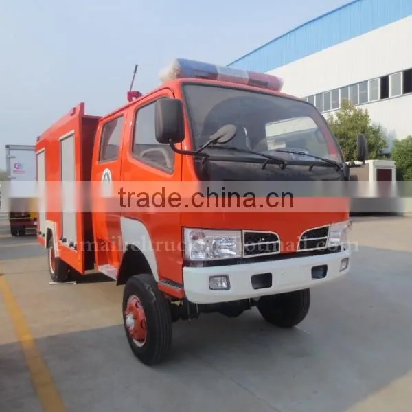 DONGFENG 2 Axis 3 Ton All Wheel Drive Fire Truck photo-3