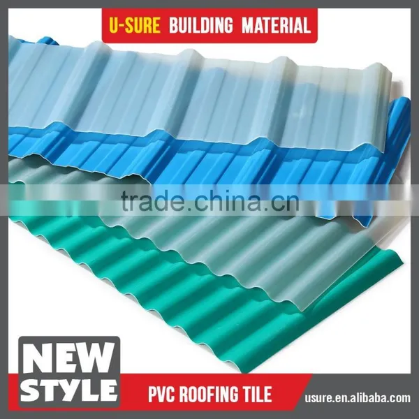 Low Price High Quality Pvc German Roof Tile photo-3