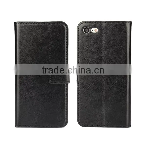 Mobile Phone Leather Case for Iphone,wallet PU Leather Case Cover With Card Slot Photo Frame For IPhone 7 photo-2