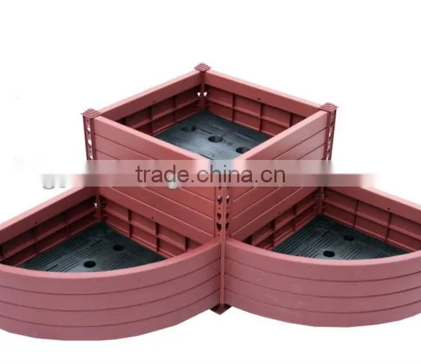 New Products Vertical Garden Plastic Square Flower Pot Modular photo-6
