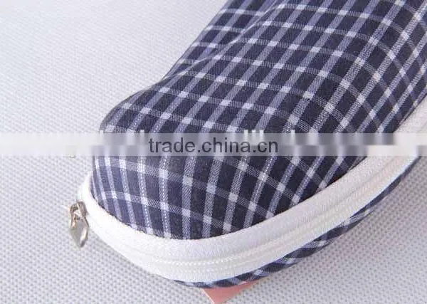 Textile Fabrics Glasses Box With Grid Pattern/glasses Box photo-2