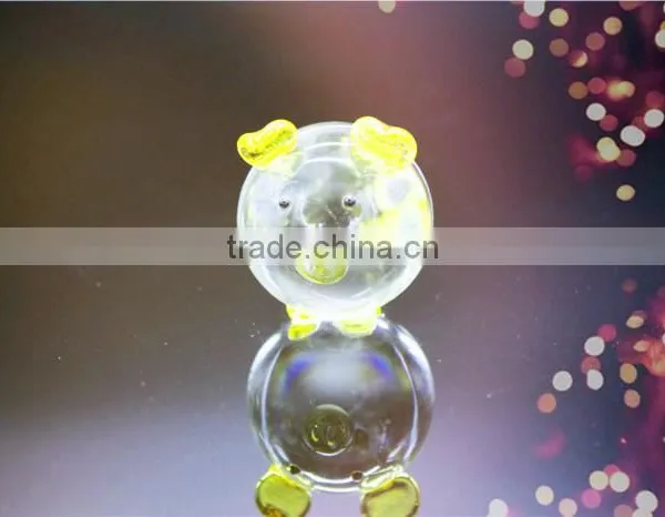 2016 Fashionable Cheap Customized Logo Promotional Wedding Crystal Pig Model Gift photo-2