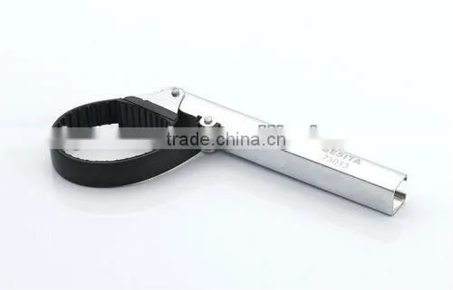 Steel Belt Type Swivel Oil Filter Wrench Strap Wrench With Rubber photo-2