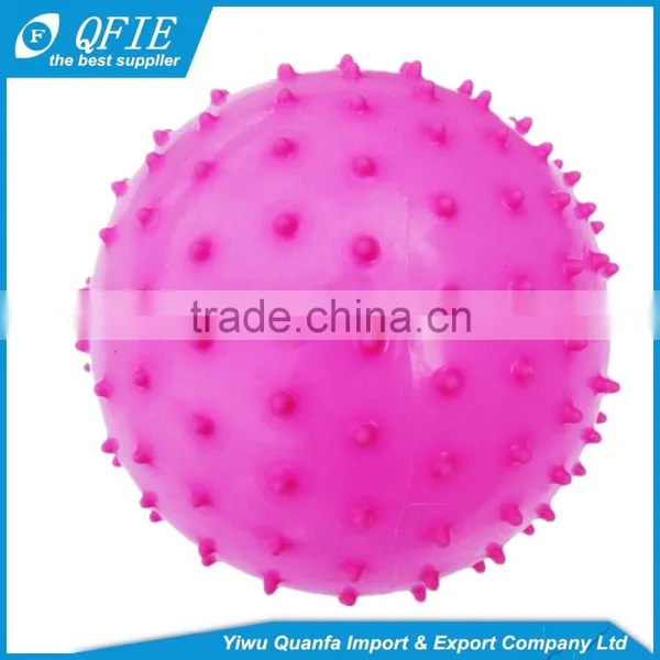 Eco-friednly and Non-toxic PVC 10cm Soft Sensory Massage Ball Toy for Children photo-4