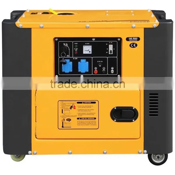 220V50hz Electric Start 100% Copper 188FA Diesel Engine Diesel Generator for Sale photo-2