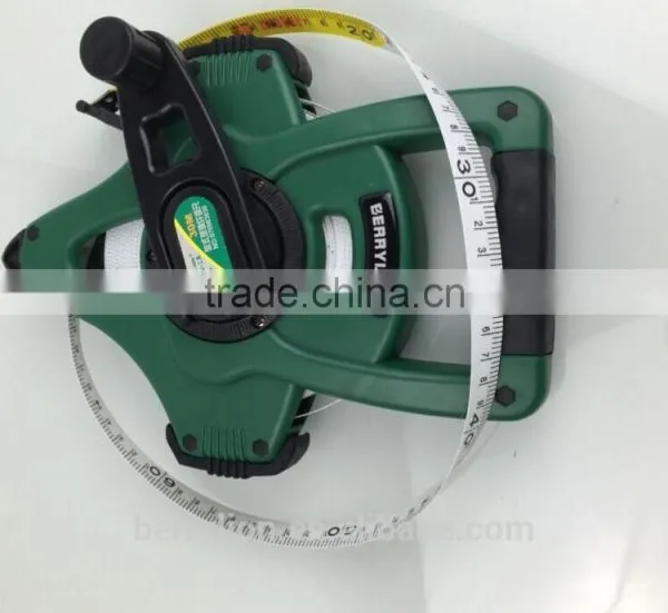 Berrylion 30m 50m ABS+TPR Plastic Glass Fiber Measuring Tapes photo-5