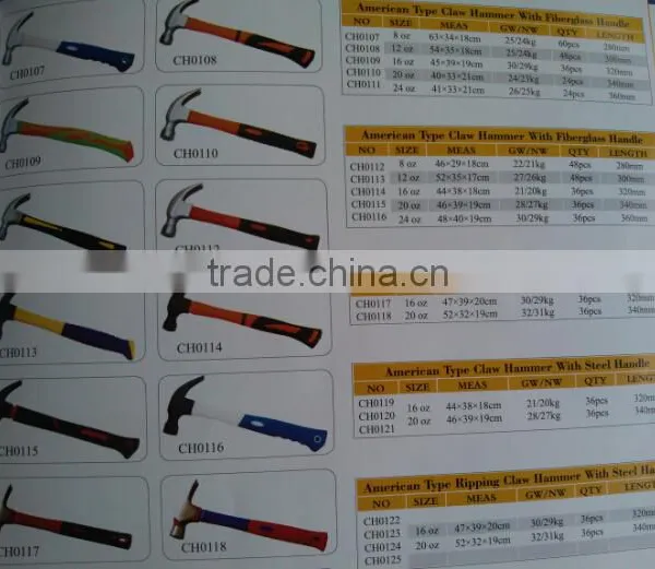 Hand Tools Claw Hammer,fitter Hammer,bricklayer Hammer,geological Hammer photo-3