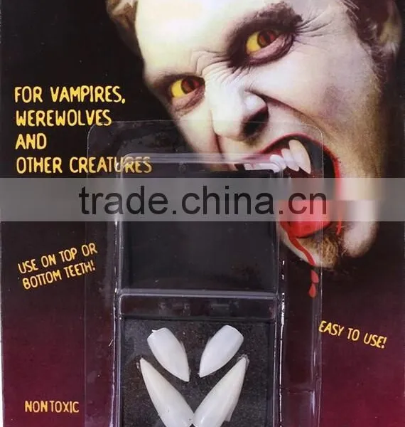 Halloween Vampire Teeth Fake Teeth Plastic Fangs photo-5