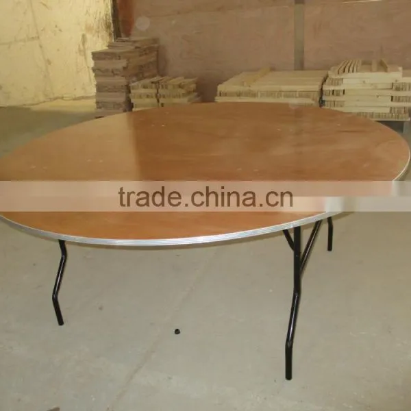 Wooden Folded Banquet Dining Table photo-4