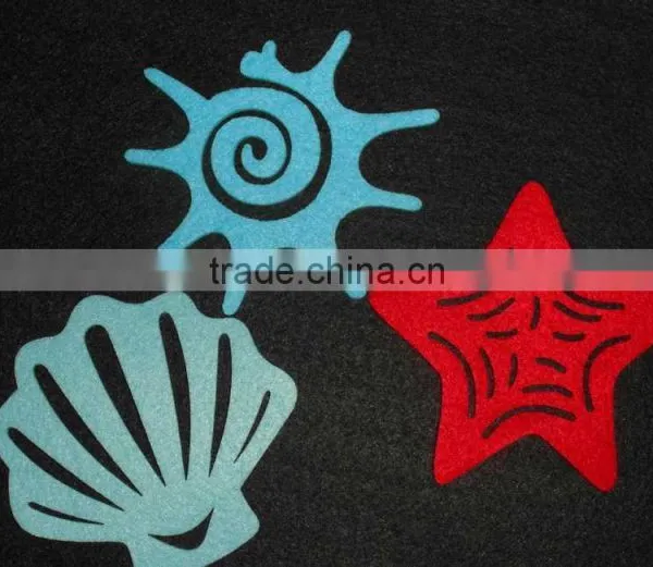 Cheap Custom Design Non- Woven Coaster photo-2