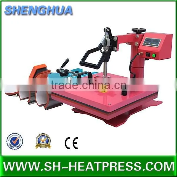 Heat Transfer Printing Shirts, Caps, Cups Sublimation 4 in 1, 9 in 1 photo-2