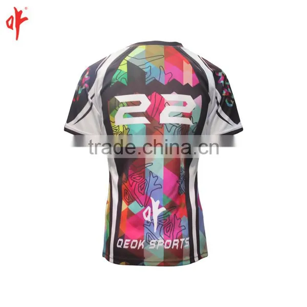 Sublimation Team Rugby Shirt,Custom Logo/Number/Name, photo-3