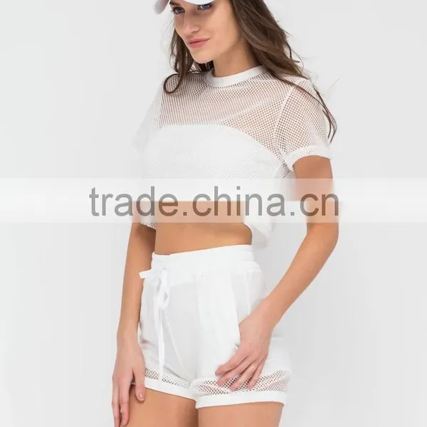 2017 New Latest Sports Wear Casual Tops and Shorts photo-3