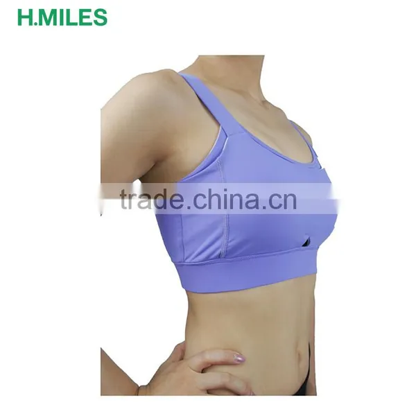 Bandage Sports Bra Women Fitness Running Bra Tops Exercise Yoga Vest photo-2