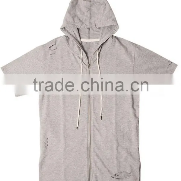 Pure Cotton Best Quality Streewear Short Sleeve Jersey Mens Jacket photo-4