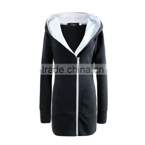 2016 Women's Winter Slim Hooded Coats Fur Collar Cotton Warm Long Coat Jacket Outwear Top photo-5