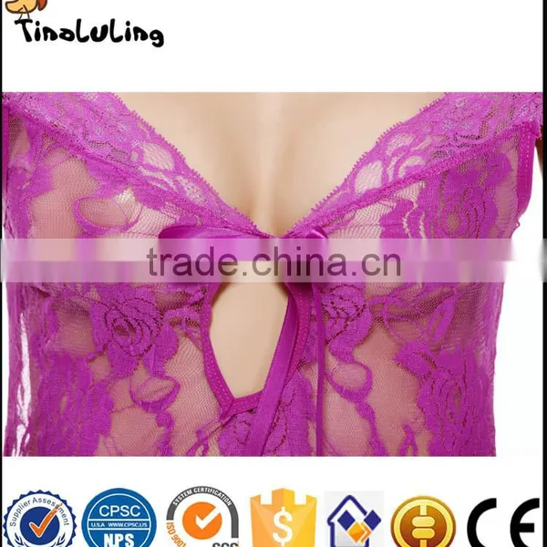 Valentine's Halter V-String Mini Skirt Underwear Women Sexy Lingerie Manufacture photo-3