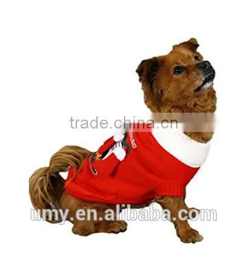 Fireplace Dog Sweater With 3D Stockings Knitting Christmas Dog Sweater XXXS To XXXL photo-2