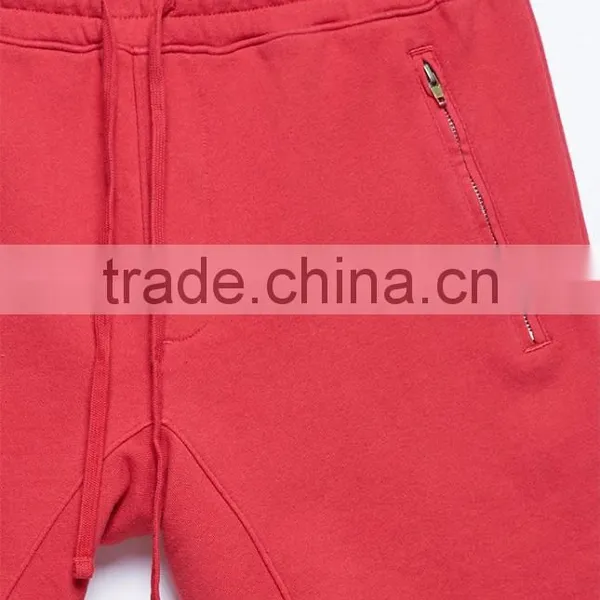 2017 Solid Drop Skinny Active Sweat Shorts photo-2