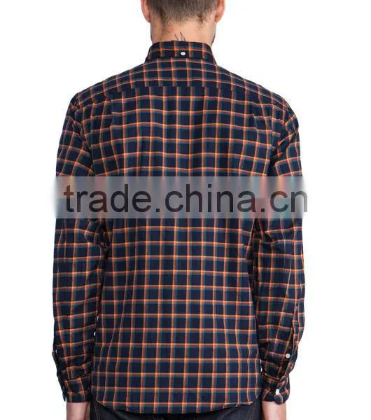 2017 Excellent Quality Latest Style Long Sleeve Flannel Shirt for Men photo-2