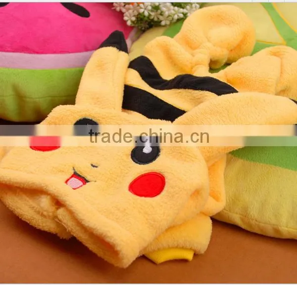 Wholesale Winter Pet Apparel Pikachu Jacket Cute Pet Coat Fancy Costume photo-3