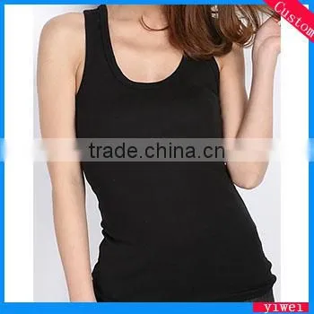 Cotton Korean Style Custom Fit Tank Top Vest for Woman
