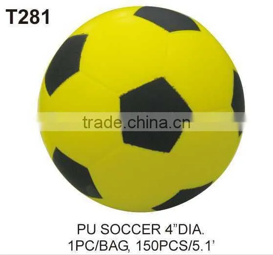 COATED PU PLAIN SOCCER BALL / COLORFUL SOCCER BALL photo-4